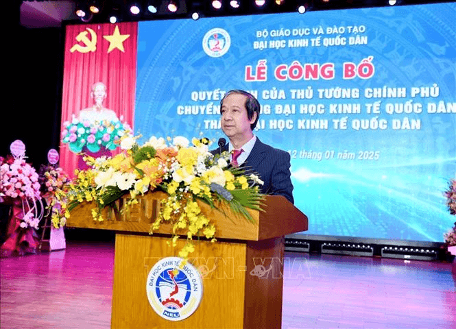 Chuyển Trường Đại học Kinh tế Quốc dân thành Đại học Kinh tế Quốc dân
