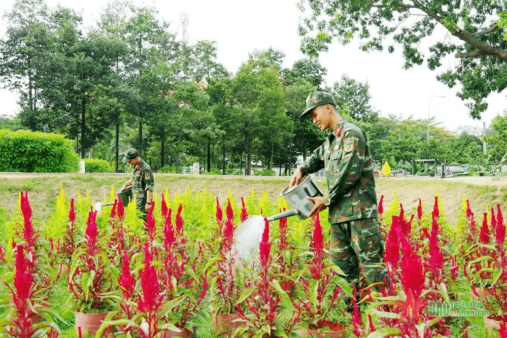 Sư đoàn 309: Rực rỡ sắc màu, cho xuân mới thêm vui