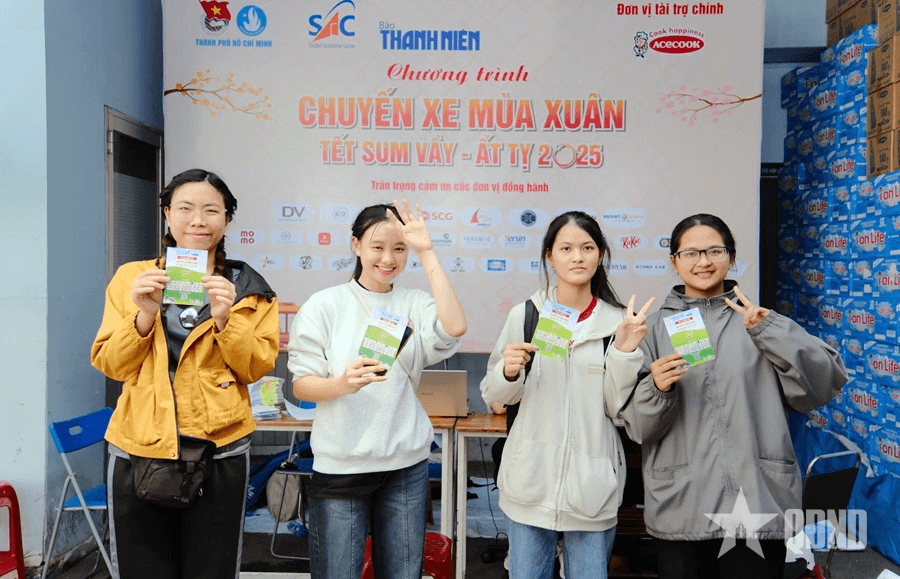 Chăm lo sinh viên vui xuân, đón Tết