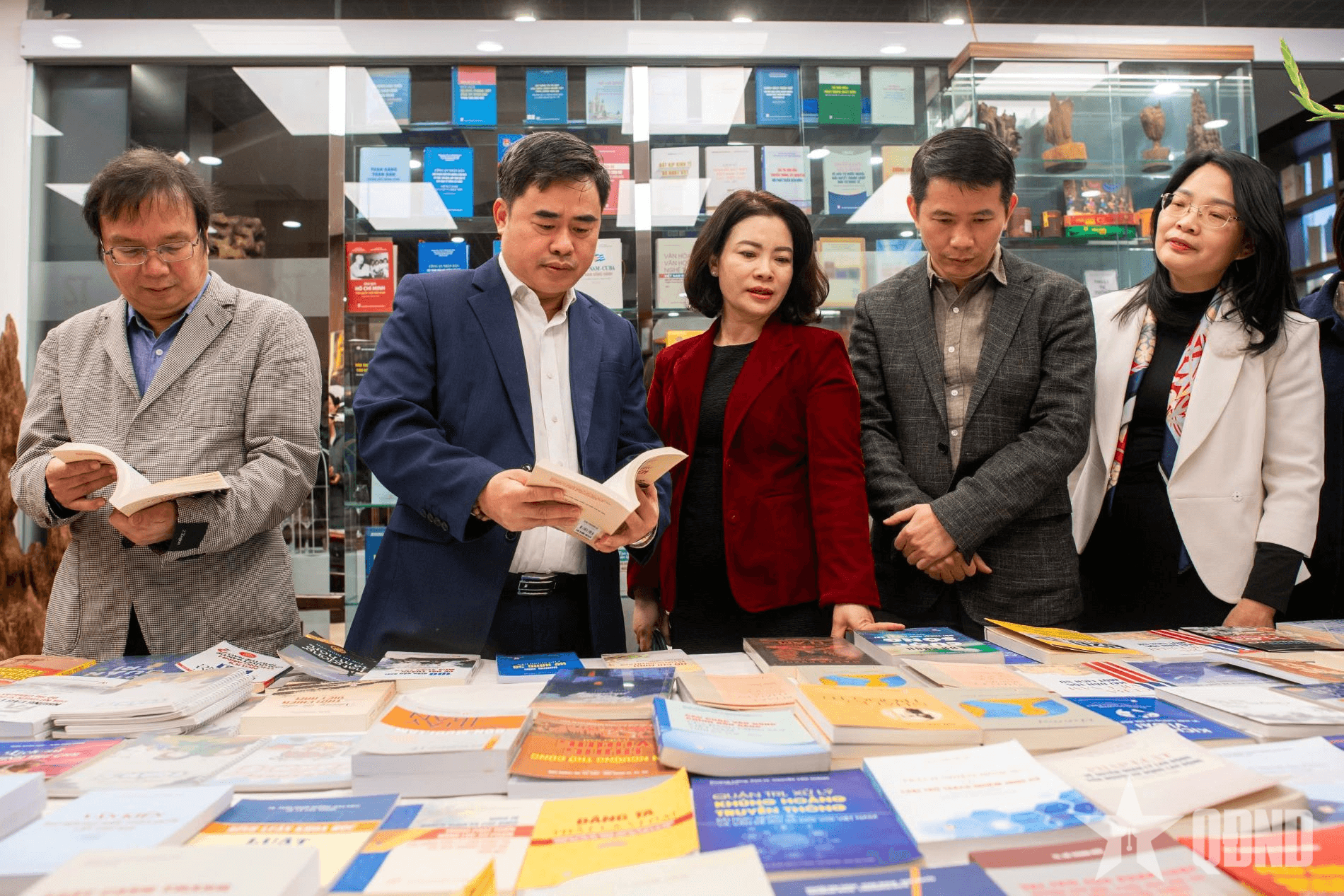 Trưng bày hơn 3.000 đầu sách tại Hội sách Xuân 2025