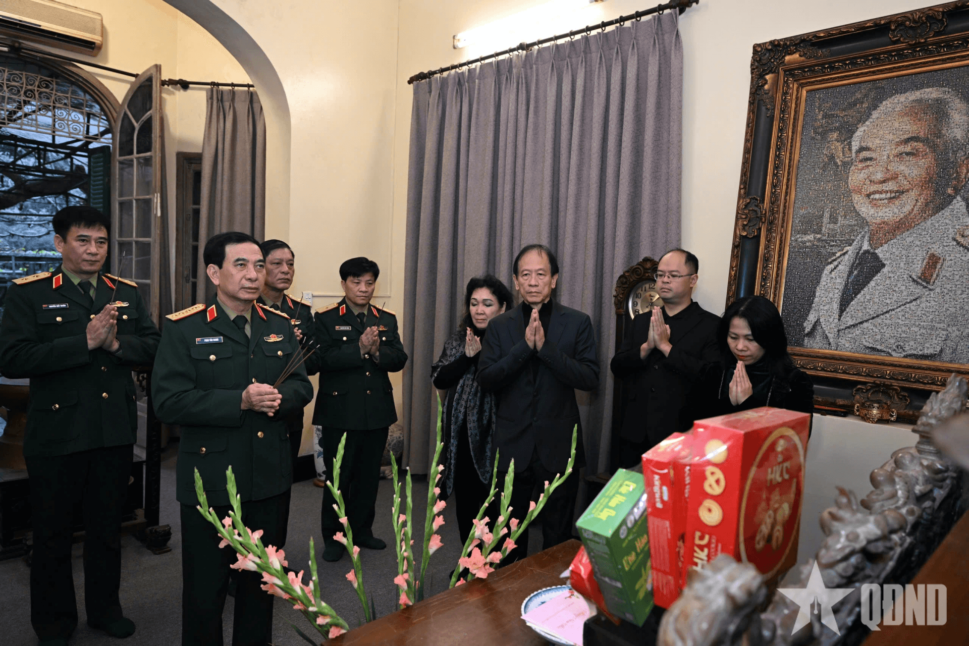 Đại tướng Phan Văn Giang tri ân các đồng chí nguyên lãnh đạo Đảng, Nhà nước, Quân đội