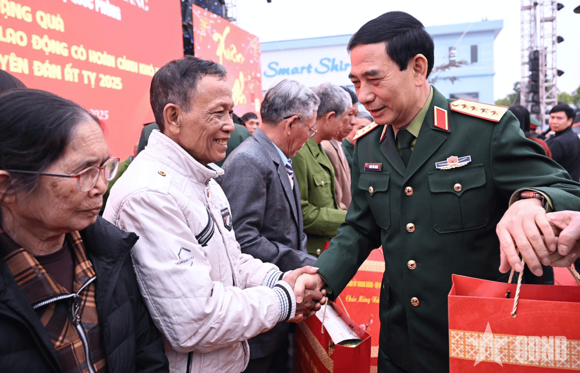 Đại tướng Phan Văn Giang thăm, chúc Tết tại tỉnh Nam Định