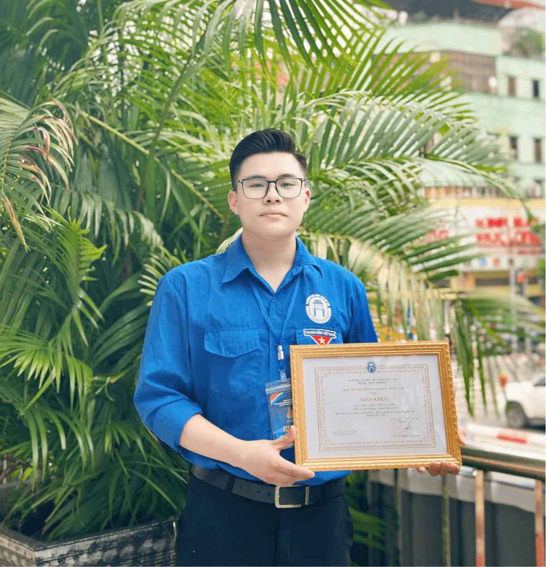 Trần Chung Nghĩa: Chàng “Sinh viên 5 tốt” đam mê công tác Đoàn-Hội