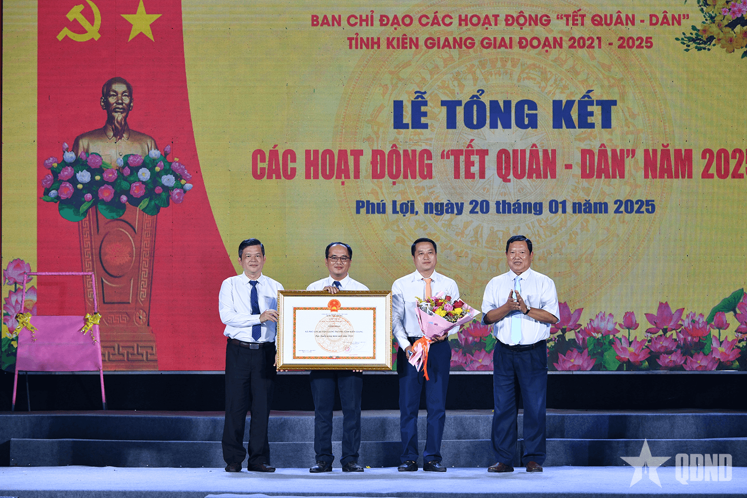 Kiên Giang: Tổng kết hoạt động “Tết Quân-dân” năm 2025