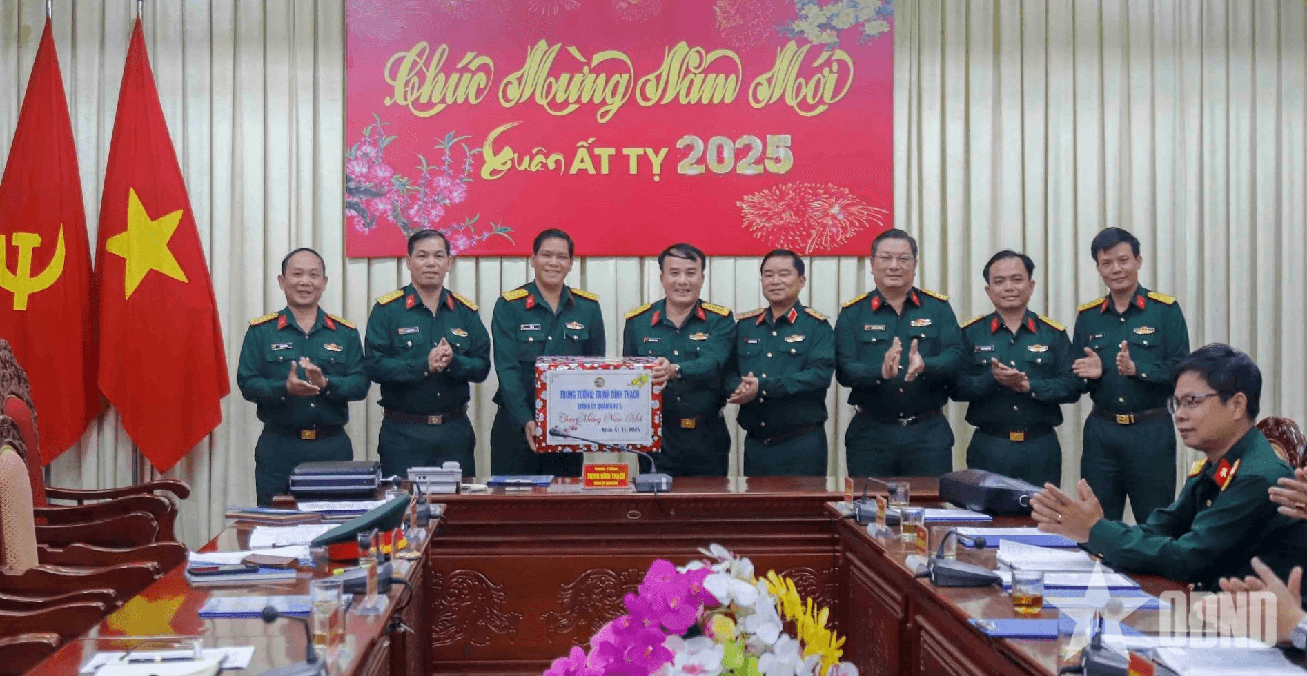 Đoàn công tác Quân khu 5 thăm, chúc Tết tại Đắk Lắk