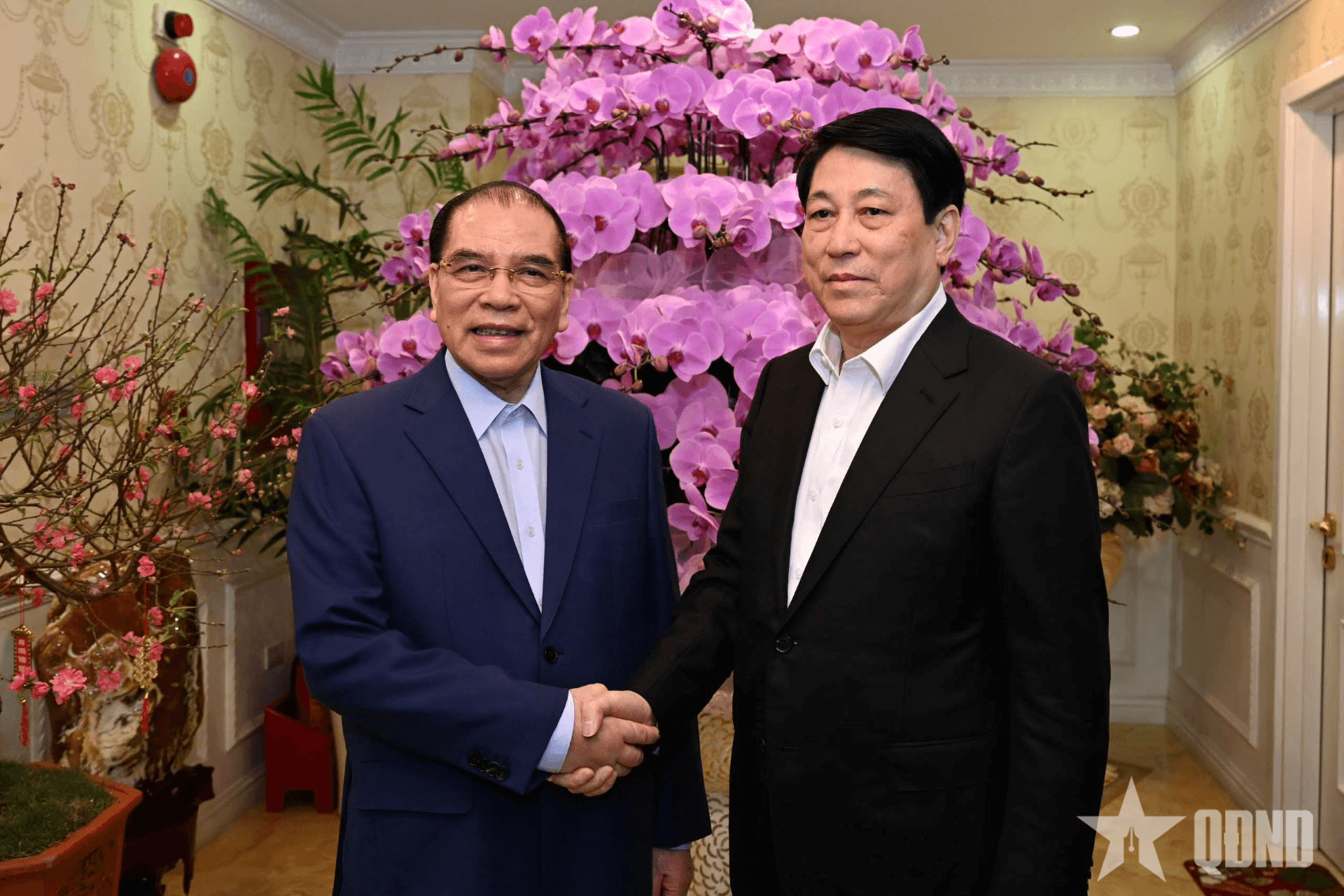 Chủ tịch nước Lương Cường thăm các đồng chí nguyên lãnh đạo Đảng, Nhà nước, thắp hương tưởng nhớ Tổng Bí thư Nguyễn Phú Trọng