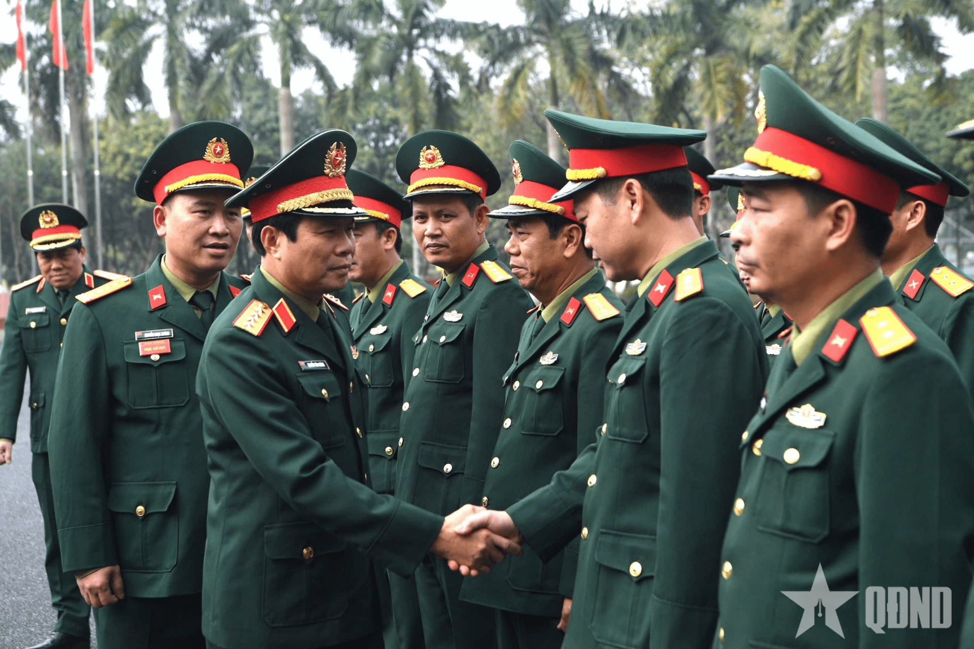 Đại tướng Nguyễn Tân Cương thăm, chúc Tết Sư đoàn 308