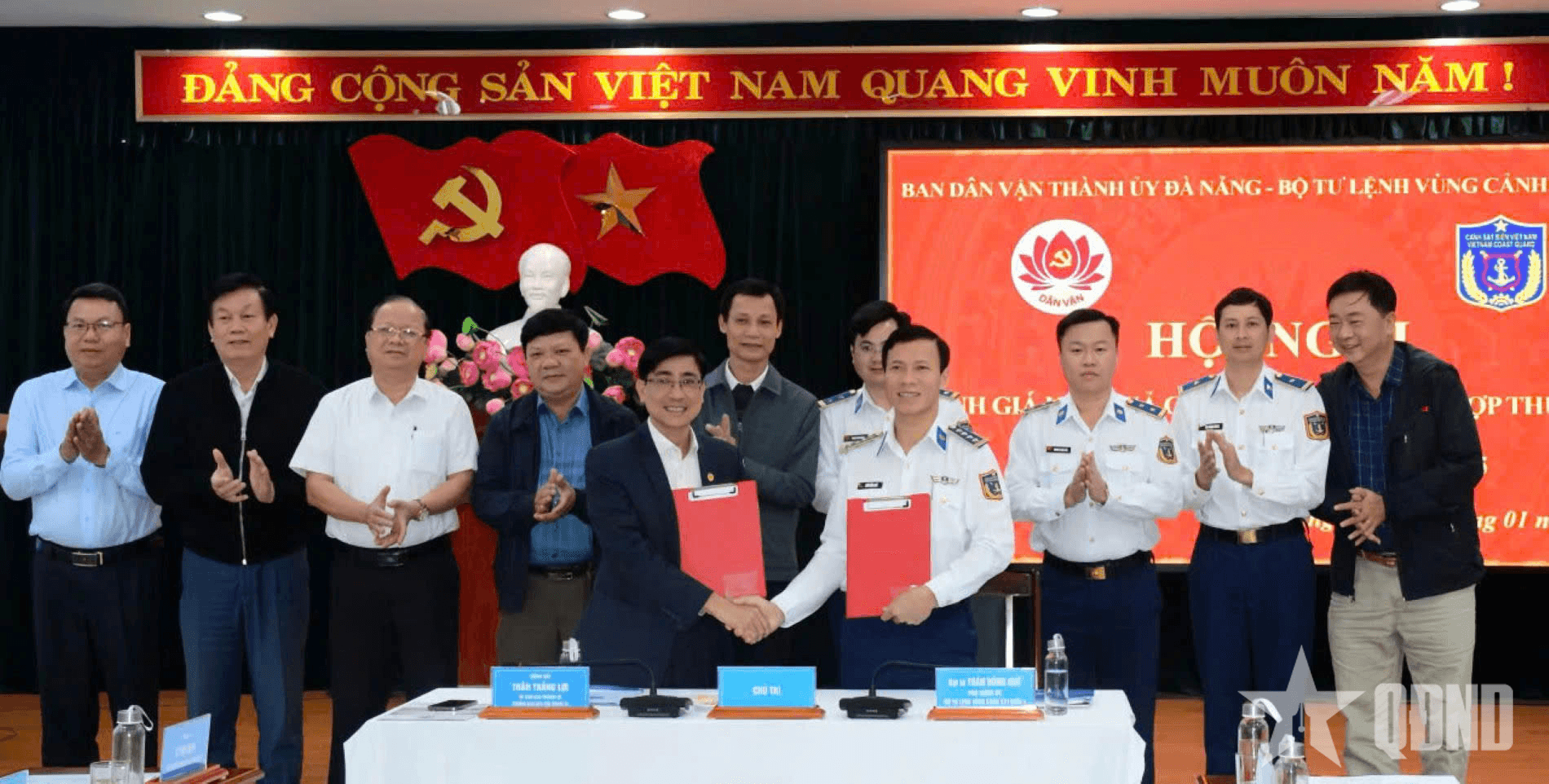 Vùng Cảnh sát biển 2 phối hợp nâng cao hiệu quả công tác dân vận