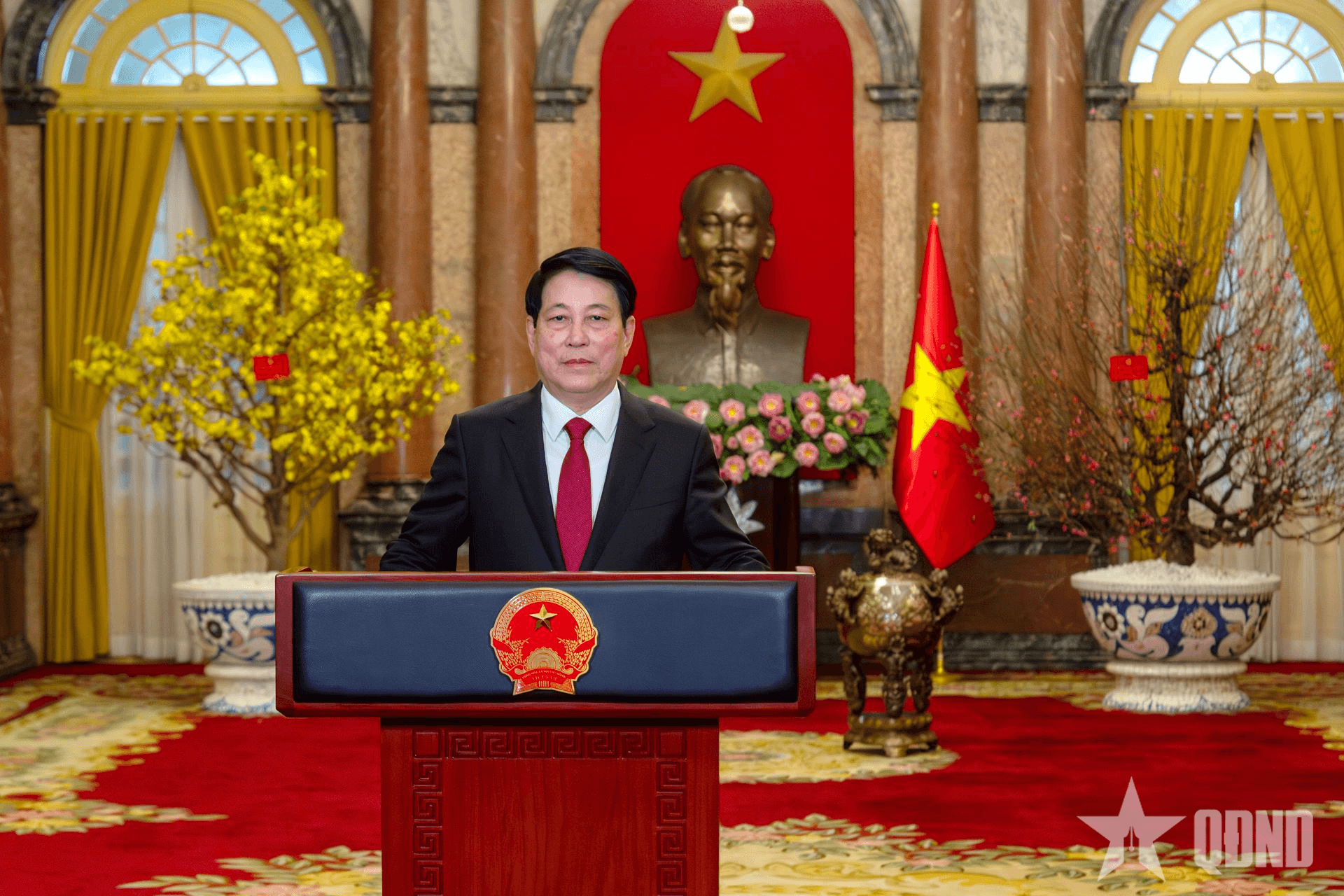 Thông điệp chúc Tết Ất Tỵ 2025 của Chủ tịch nước Lương Cường