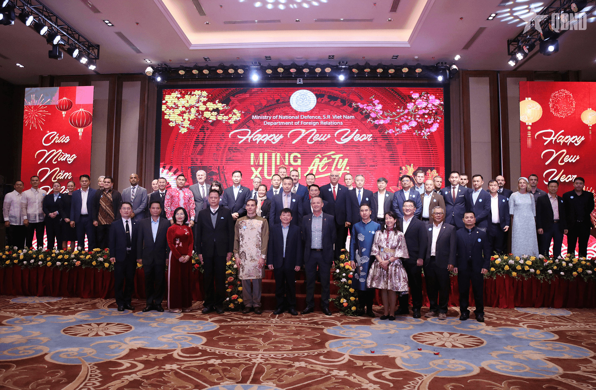Gặp mặt tùy viên quân sự các nước nhân dịp Tết cổ truyền 2025