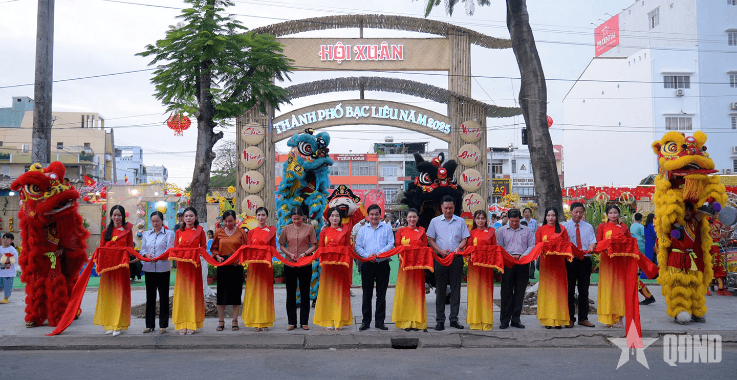 Bạc Liêu: Khai mạc Hội Xuân “Chợ quê ngày Tết” năm 2025