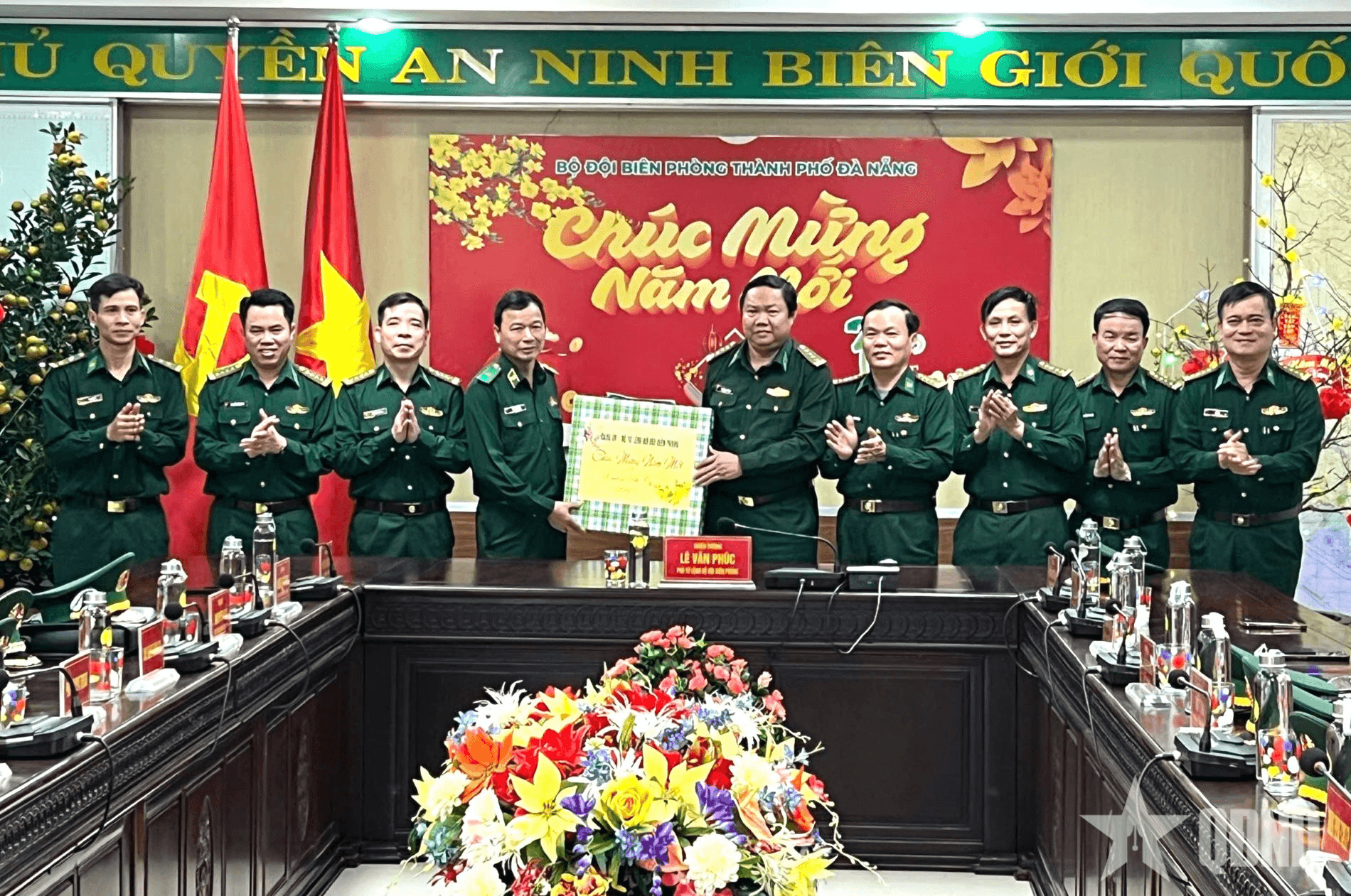 Đoàn công tác Bộ tư lệnh Bộ đội Biên phòng thăm, chúc Tết tại TP Đà Nẵng