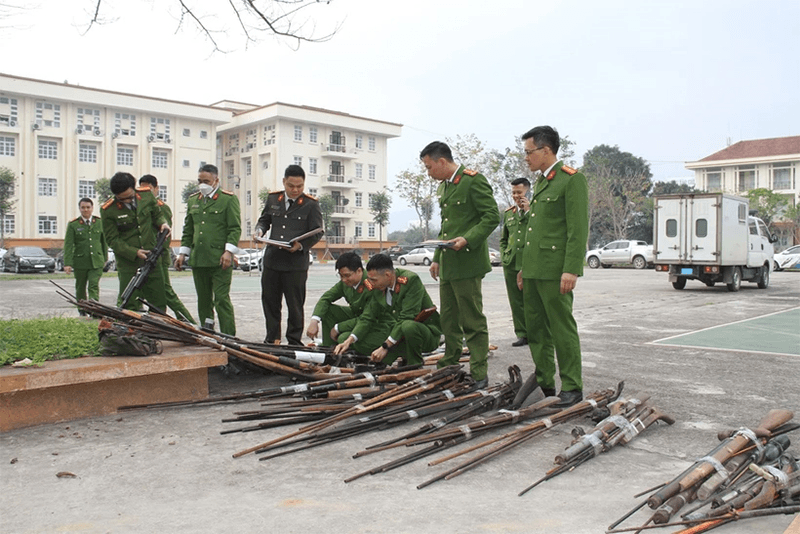 Kiểm điểm trách nhiệm người đứng đầu nếu buông lỏng quản lý vũ khí, vật liệu nổ