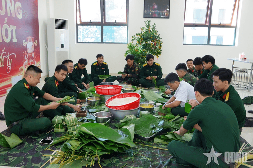 Trung tâm 386 (Bộ tư lệnh 86) rộn ràng chuẩn bị đón Tết