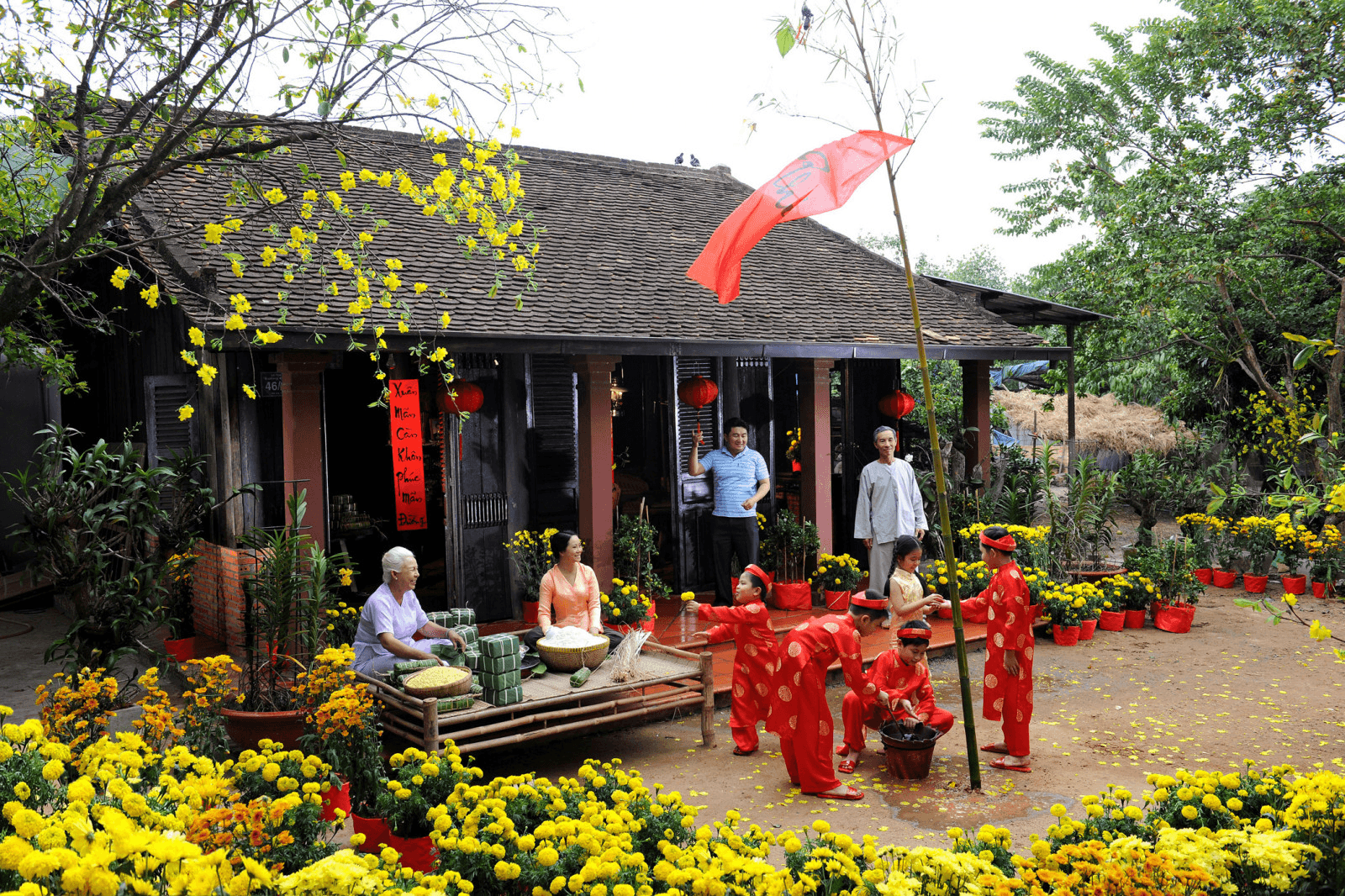 Phơi phới xuân sang