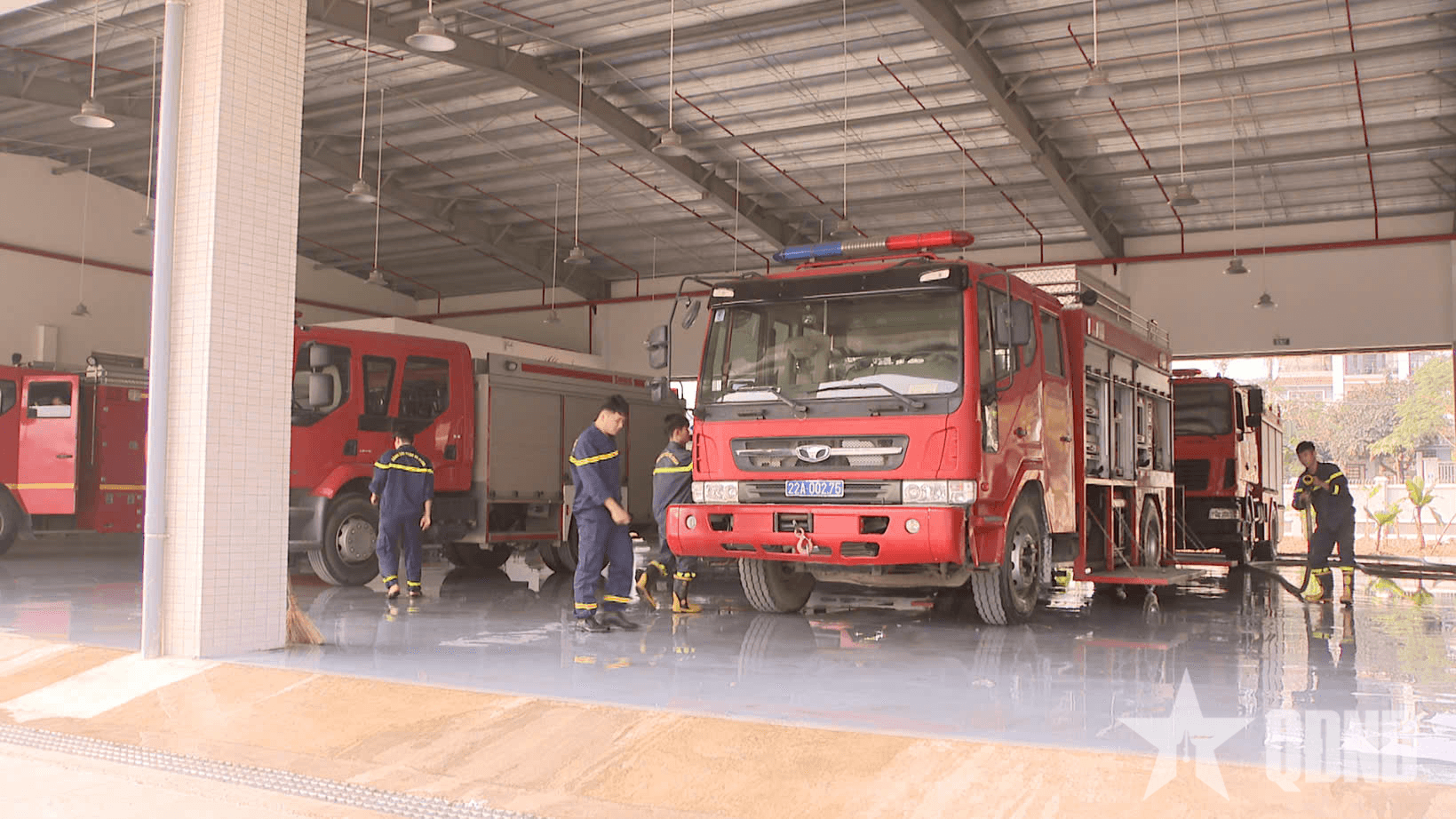 Tết của những người lính cứu hỏa