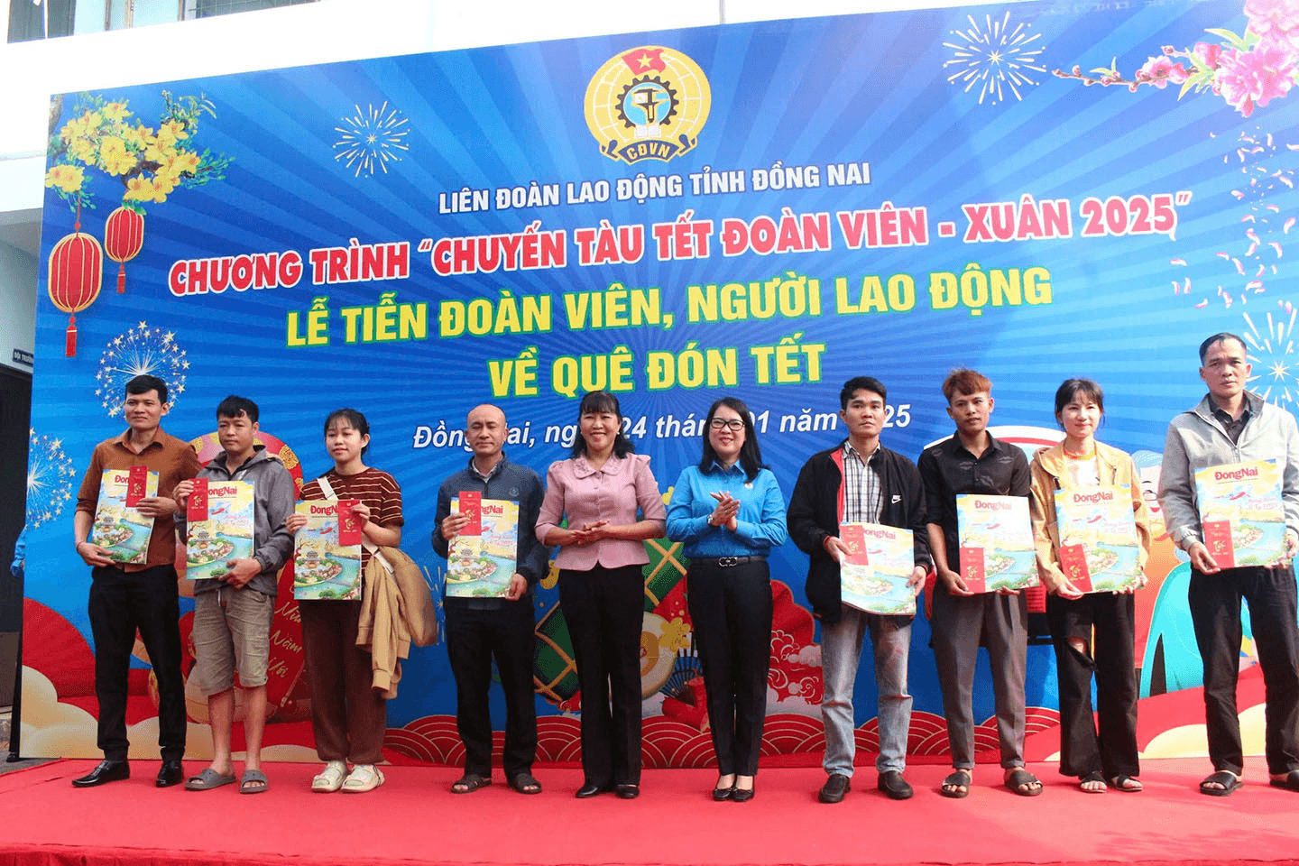 Công đoàn Đồng Nai: Tập trung chăm lo Tết cho công nhân, người lao động