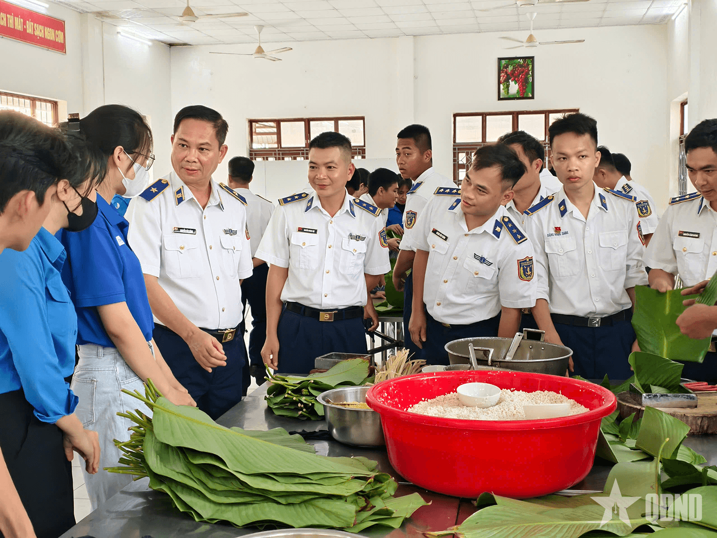 Bộ tư lệnh Vùng Cảnh sát biển 4 tổ chức hội thi “bánh chưng xanh”