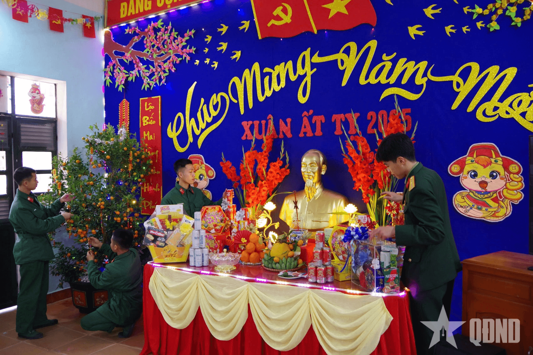 Sôi nổi không khí đón Xuân ở Tiểu đoàn Công binh 17