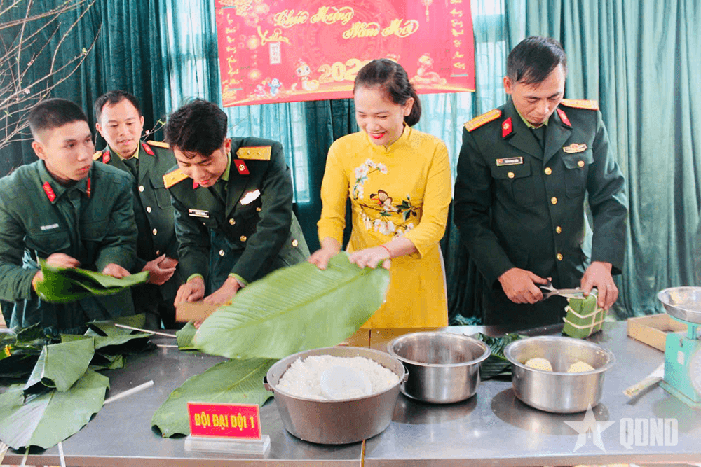 Rộn ràng đón xuân ở Tiểu đoàn Phòng hóa 38