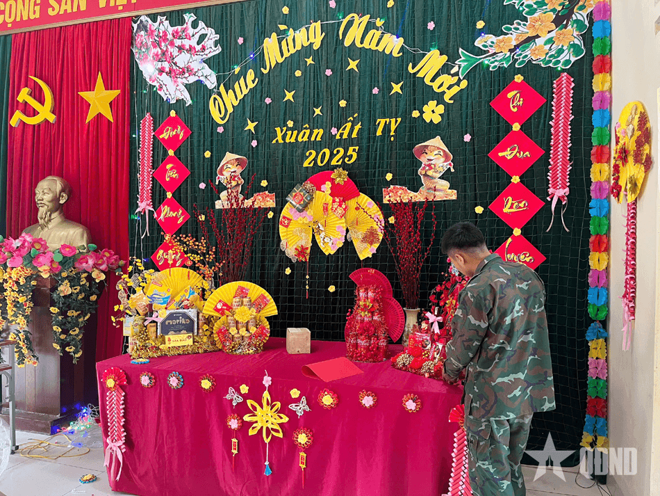 Tết ở đơn vị vui như ở nhà