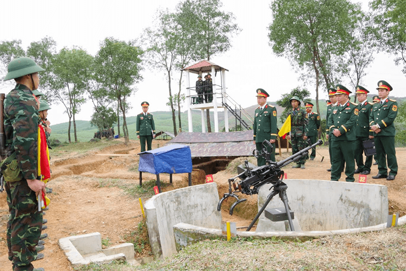 Sư đoàn 968 (Quân khu 4) kiểm tra công tác sẵn sàng chiến đấu trong ngày đầu năm mới