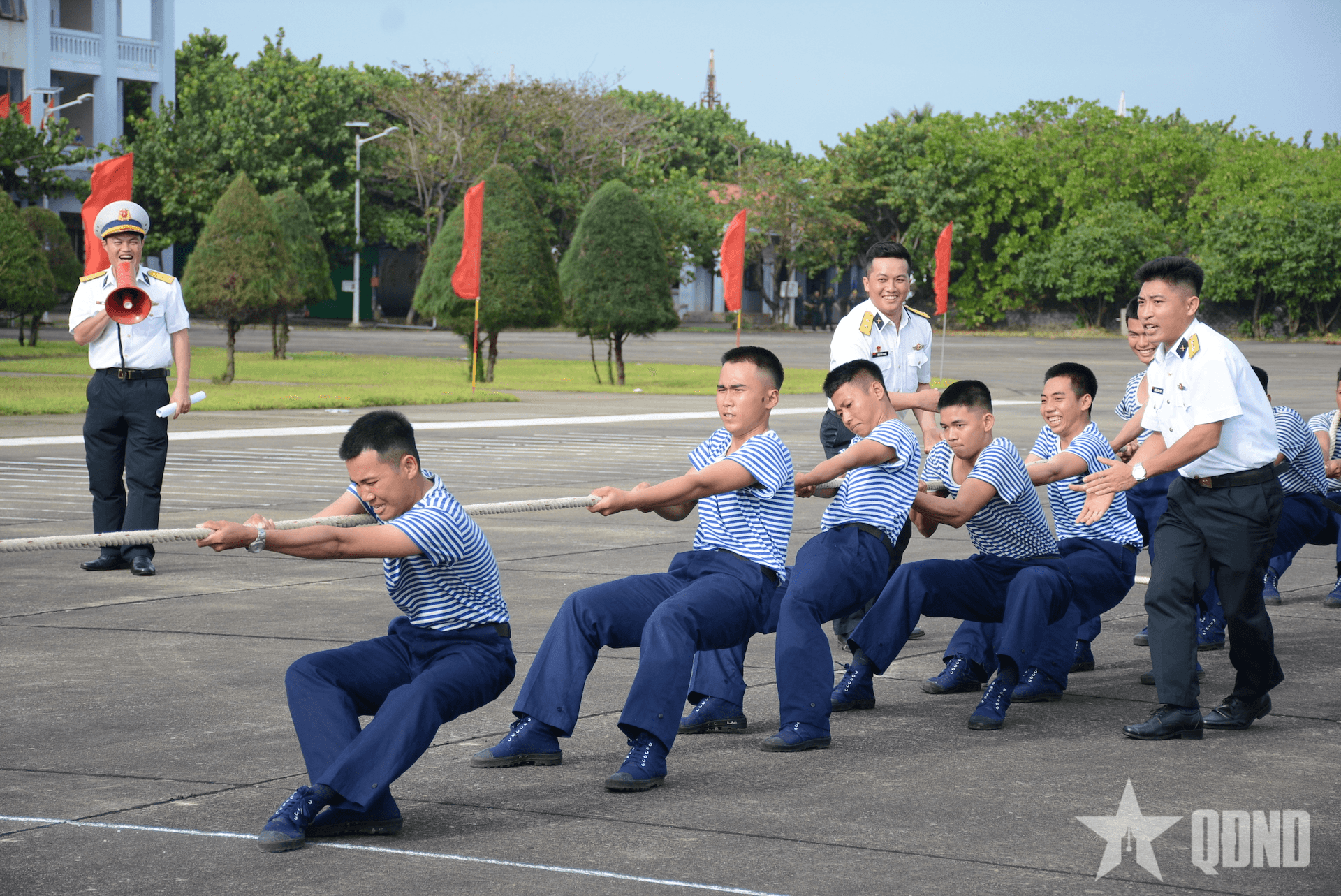 Sôi nổi các hoạt động thể thao đầu năm trên huyện đảo Trường Sa