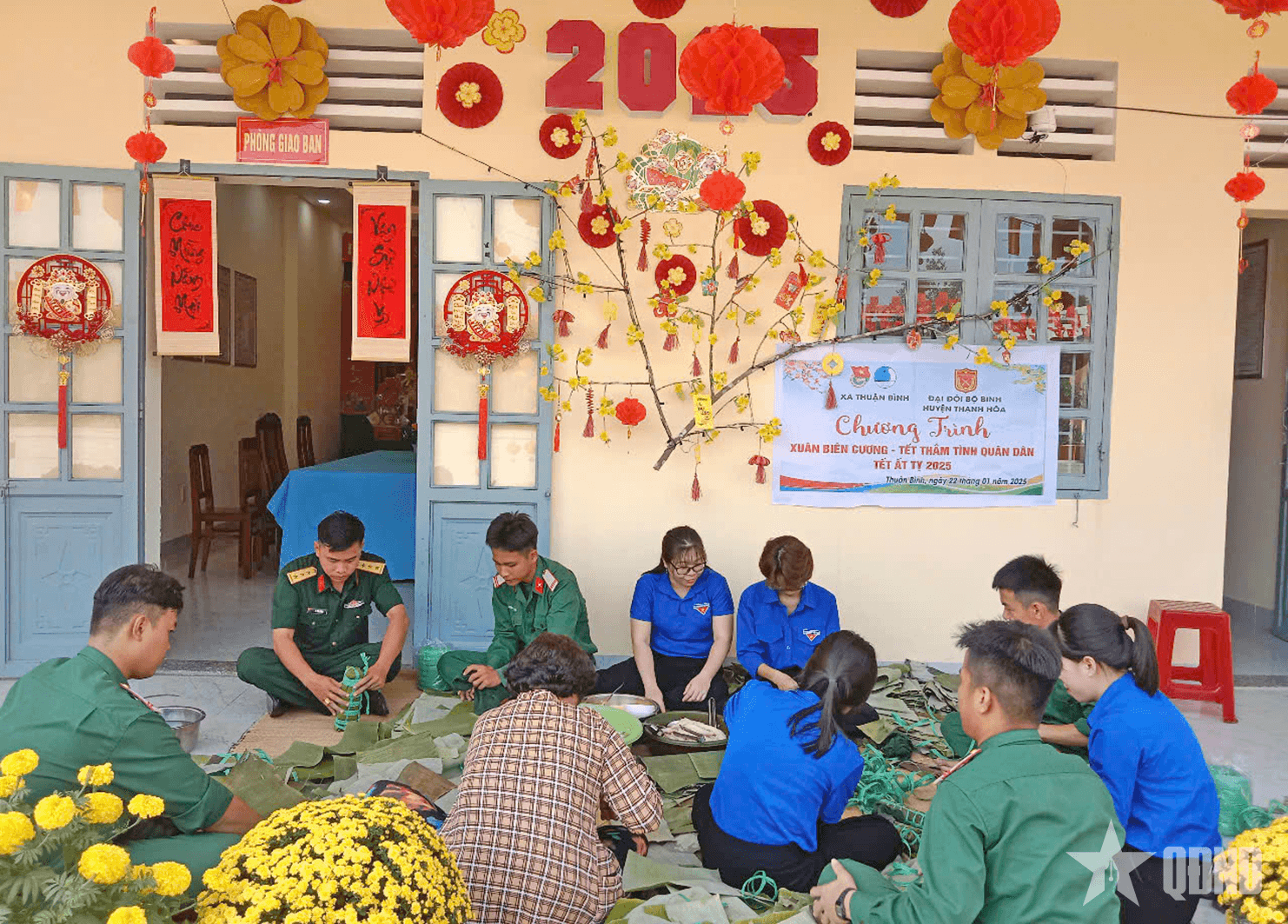 Lực lượng vũ trang tỉnh Long An tổ chức vui Xuân, đón Tết