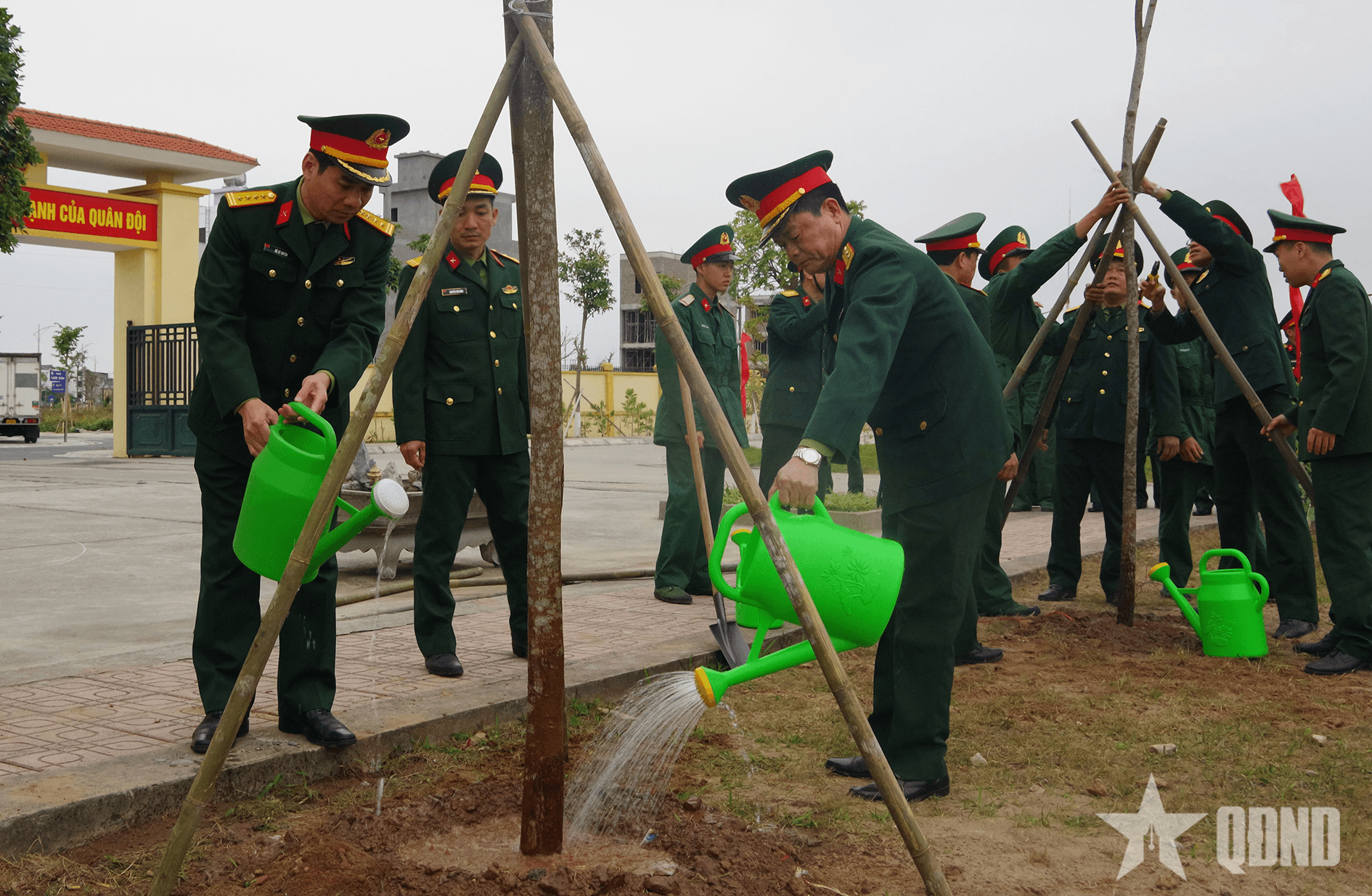 Bộ CHQS tỉnh Hải Dương: Phát động “Tết trồng cây đời đời nhớ ơn Bác Hồ”