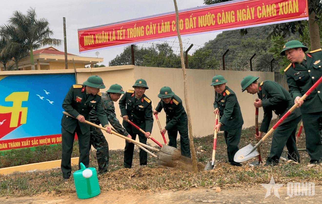 Kho 661, Cục Xăng dầu, Tổng cục Hậu cần tổ chức “Tết trồng cây đời đời nhớ ơn Bác Hồ” Xuân Ất Tỵ 2025