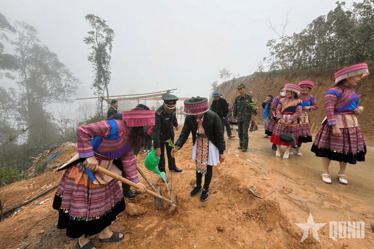 Bộ đội Biên phòng tỉnh Thanh Hóa phát động "Tết trồng cây đời đời nhớ ơn Bác Hồ”