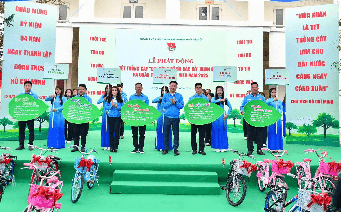 Thành đoàn Hà Nội ra quân Tháng Thanh niên năm 2025