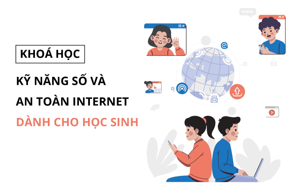 Khai giảng khóa học "Kỹ năng số và an toàn internet dành cho học sinh"