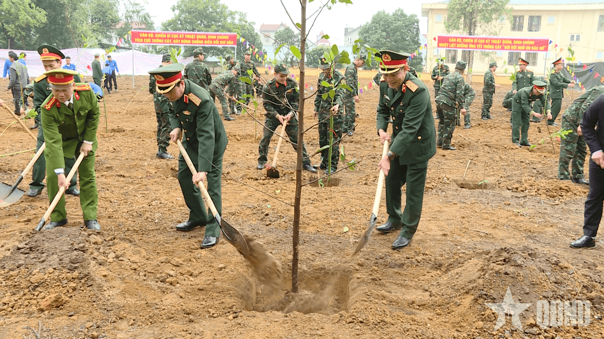 Cục Kỹ thuật quân, binh chủng, Tổng cục Hậu cần - Kỹ thuật phát động Tết trồng cây năm 2025