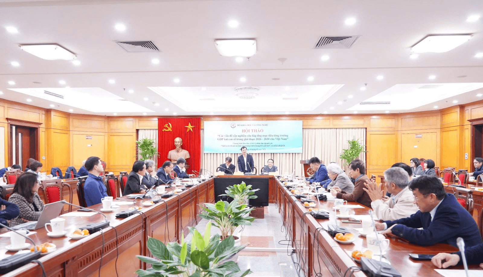 Hội thảo khoa học “Các vấn đề cần nghiên cứu đáp ứng mục tiêu tăng trưởng GDP hai số trong giai đoạn 2026-2030 của Việt Nam”