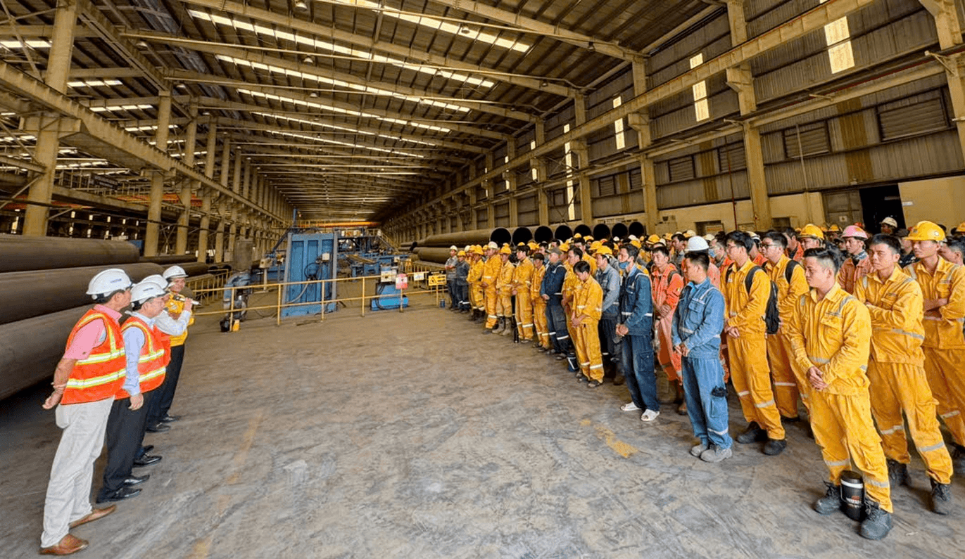 PV GAS PIPE khởi động năm mới, quyết tâm hoàn thành vượt mục tiêu 2025