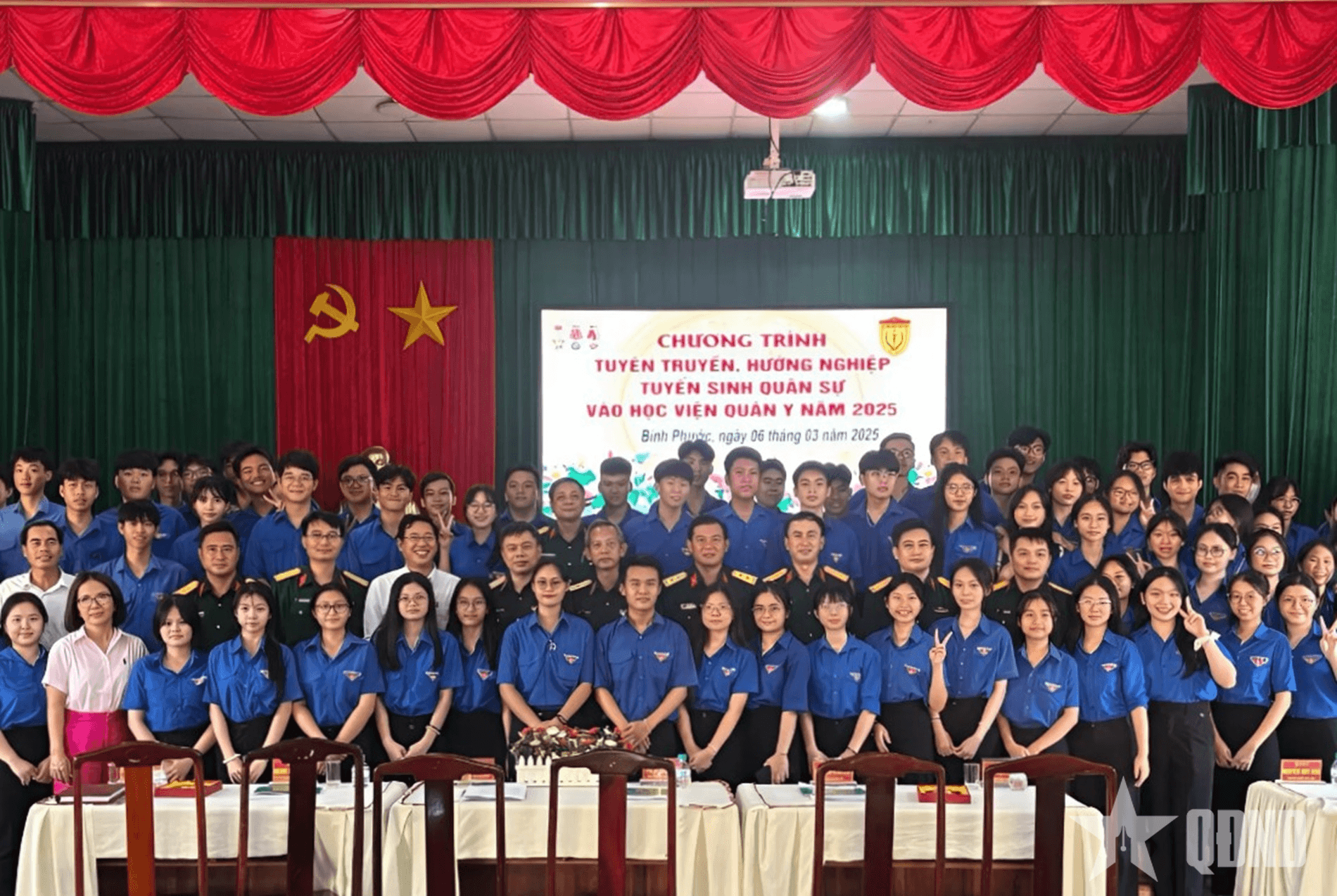 Học viện Quân y tổ chức hướng nghiệp tuyển sinh quân sự tại tỉnh Bình Phước