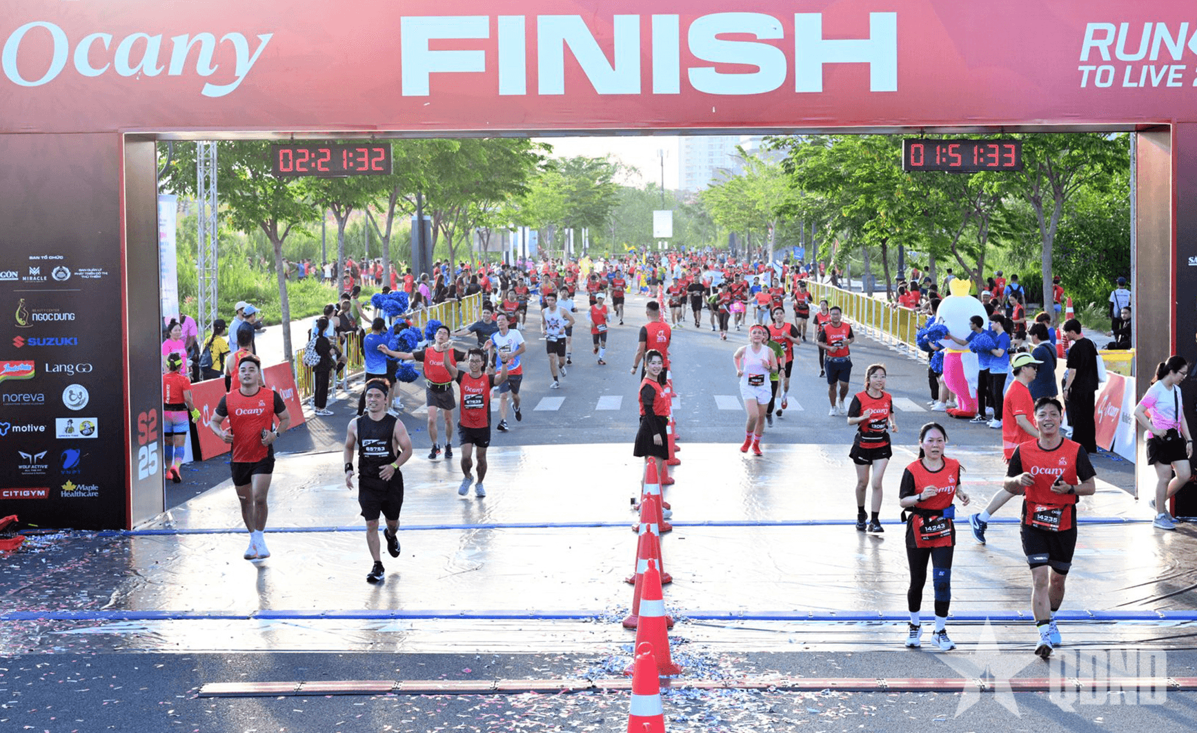 TP Hồ Chí Minh: Hơn 10.000 vận động viên tham gia giải chạy Run To Live 2025