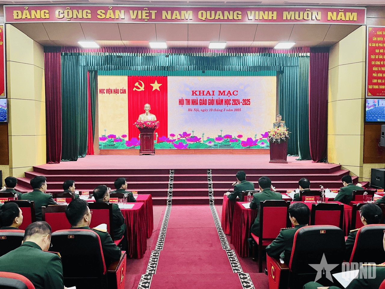 Học viện Hậu cần khai mạc Hội thi Nhà giáo giỏi cấp học viện năm học 2024-2025