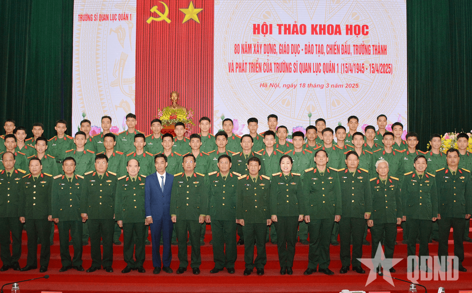 Khẳng định sự trưởng thành vượt bậc của Trường Sĩ quan Lục quân 1