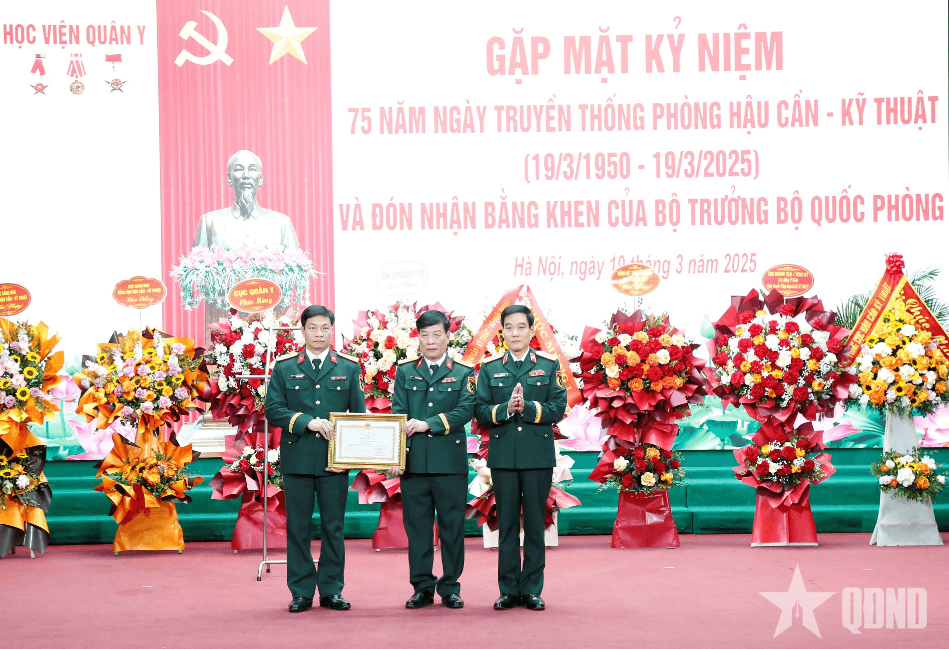 Bảo đảm tốt hậu cần - kỹ thuật phục vụ huấn luyện, sẵn sàng chiến đấu và điều trị bệnh nhân