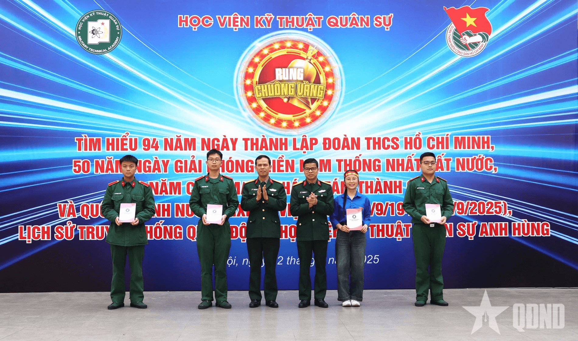 Tuổi trẻ Học viện Kỹ thuật Quân sự tham gia Cuộc thi “Rung chuông vàng”