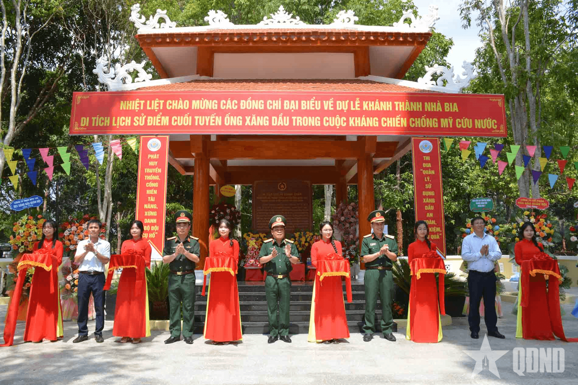 Khánh thành Nhà bia Điểm cuối tuyến ống xăng dầu tại Bình Phước