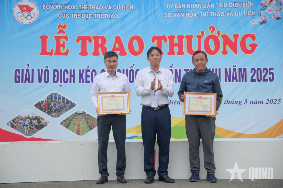 Điện Biên: Bế mạc Giải Kéo co quốc gia lần thứ XIII
