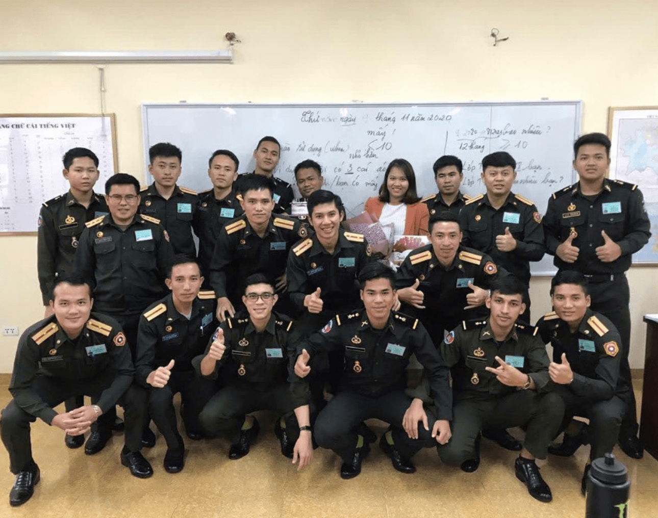 Người truyền cảm hứng cho học viên Lào, Campuchia qua bài giảng