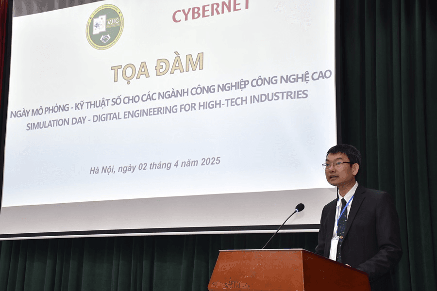 Tọa đàm khoa học “Ngày mô phỏng - Kỹ thuật số cho các ngành công nghiệp công nghệ cao”