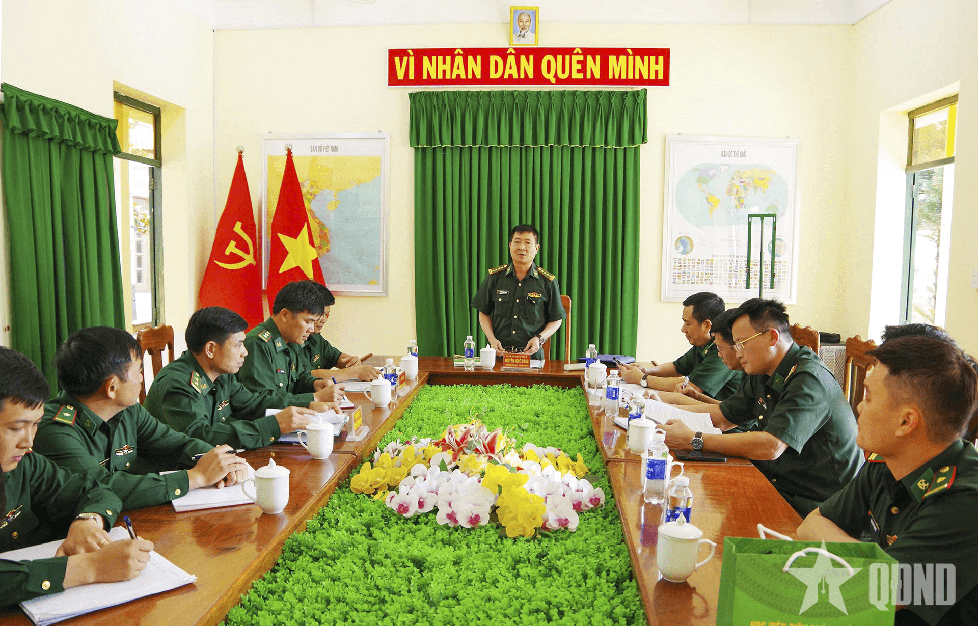 Học viện Biên phòng thăm, kiểm tra học viên thực tập tại Đắk Nông