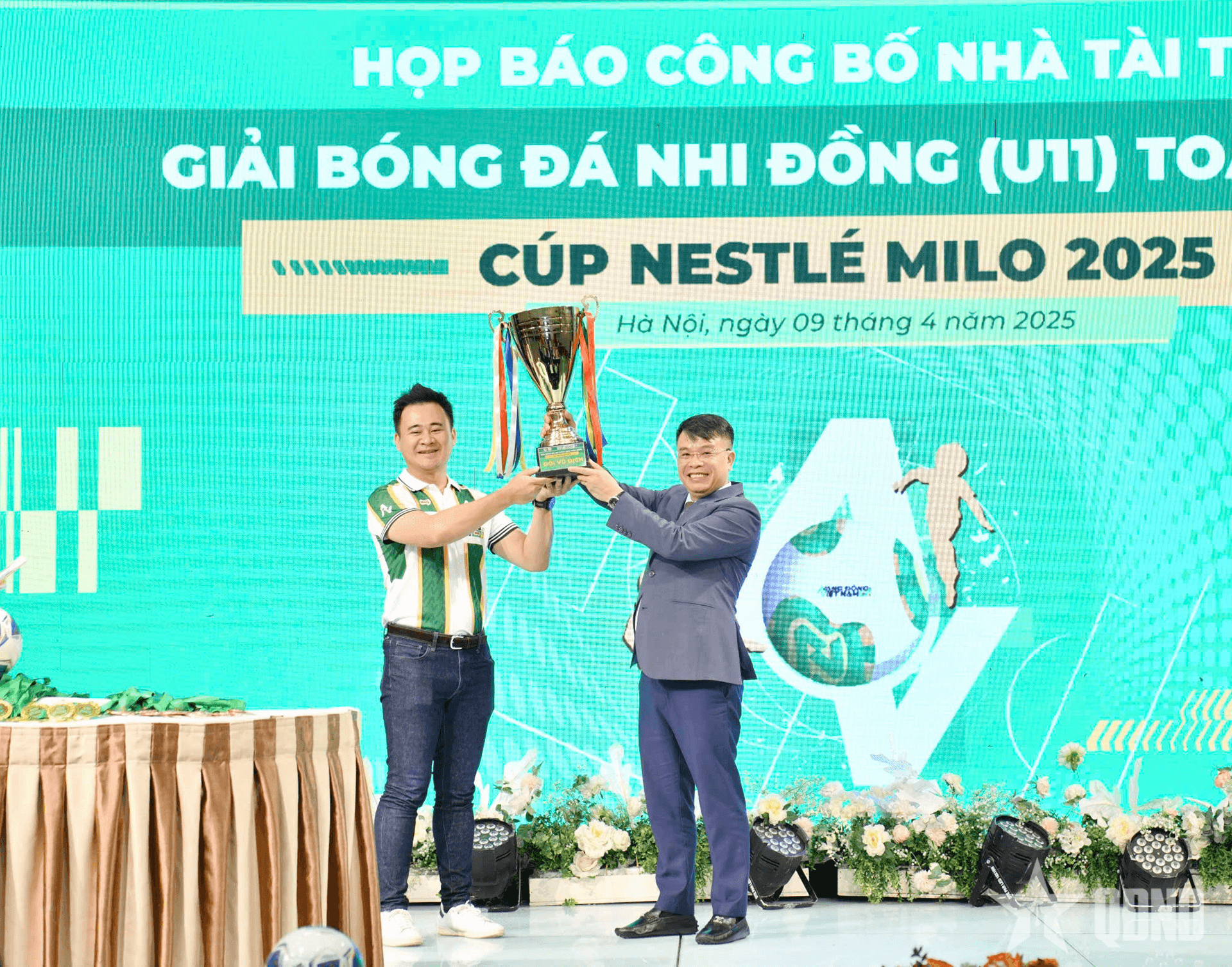 55 đội tranh tài Giải bóng đá nhi đồng U11 toàn quốc 2025