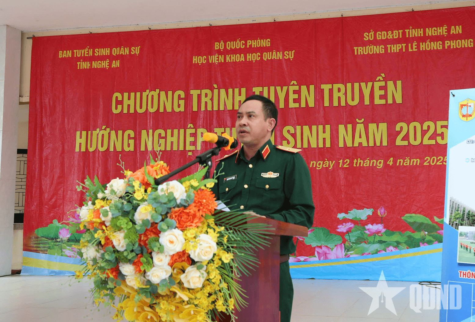 Tuyển sinh vào Học viện Khoa học Quân sự năm 2025 như nào?