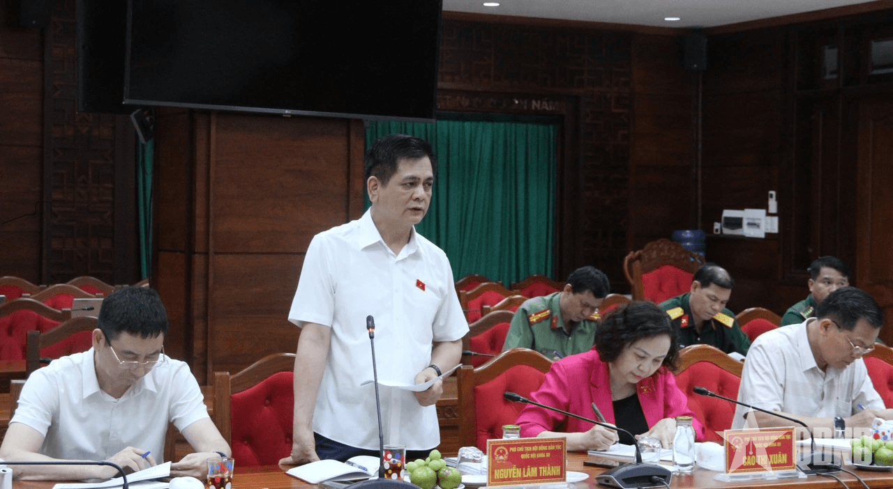 Hội đồng Dân tộc Quốc hội làm việc với tỉnh Đắk Lắk về Chương trình mục tiêu quốc gia